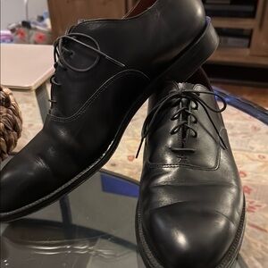 Alden 932 plain toe balmoral black calf 12.5D